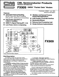 FX909LS Datasheet