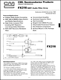 FX316J Datasheet