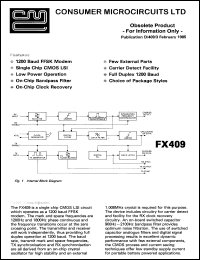 FX409L Datasheet