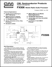 FX506P Datasheet
