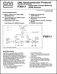 FX611J Datasheet