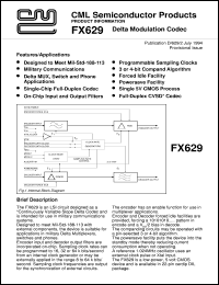 FX629J Datasheet