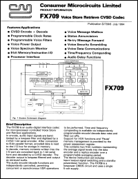 FX709J Datasheet