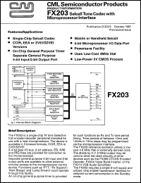 FX203LS Datasheet