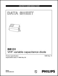 BB131 Datasheet