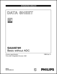 SAA4974H-V1 Datasheet