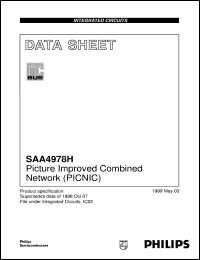 SAA4978H Datasheet