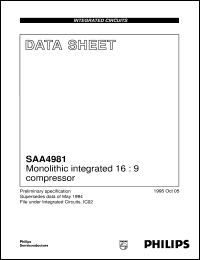 SAA4981T-V1 Datasheet