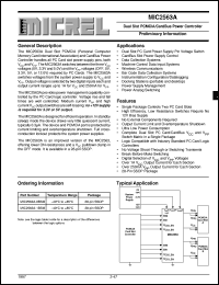 MIC2563A-1BSM Datasheet