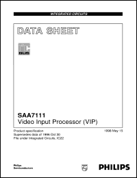 SAA7111H-01 Datasheet
