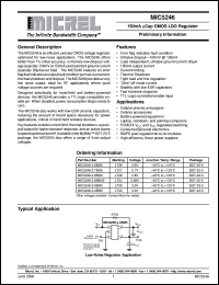 MIC5246-2-85BM5 Datasheet