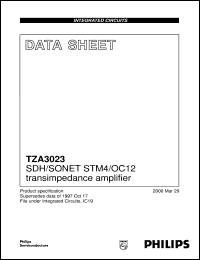 TZA3023U-C3 Datasheet