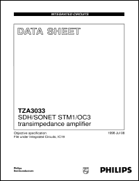 TZA3033U-C2 Datasheet