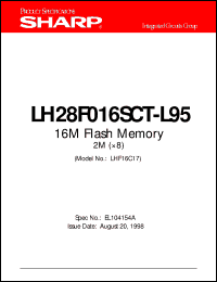 LH28F016SCT-L95 Datasheet