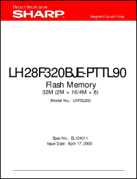 LH28F320BJE-PTTL90 Datasheet