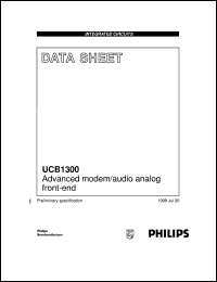 UCB1300BE Datasheet