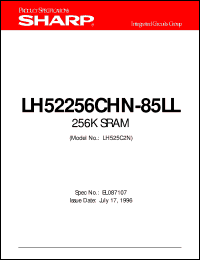 LH52256CHN-85LL Datasheet