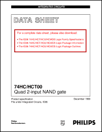74HCHCT00 Datasheet
