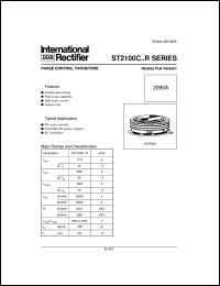 ST2100C34R1 Datasheet