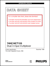 74HCT153DB Datasheet