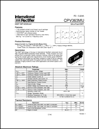 CPV363MU Datasheet