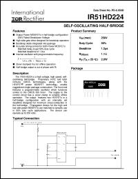 IR51HD224 Datasheet