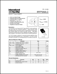 IRFP350LC Datasheet