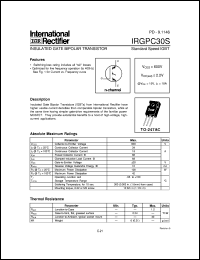 IRGPC30S Datasheet