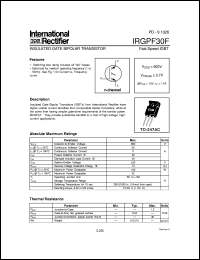 IRGPF30F Datasheet