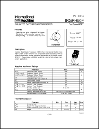 IRGPH50F Datasheet