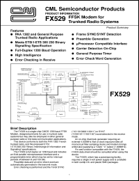 FX529LS Datasheet
