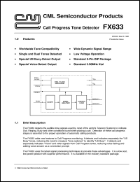 FX633D4 Datasheet