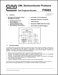 FX663P3 Datasheet