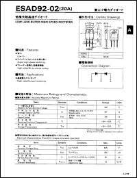 ESAD92-02 Datasheet