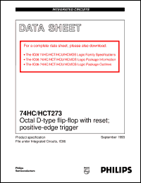 74HCT273D Datasheet