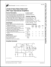 LF356MX Datasheet