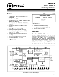 MH88628 Datasheet