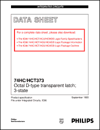 74HCHCT373 Datasheet