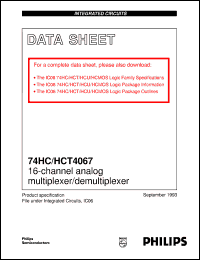 74HC4067N3 Datasheet