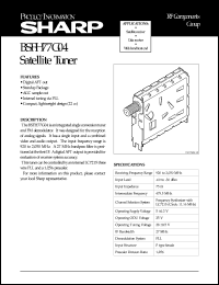 BSFH77G04 Datasheet