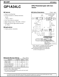 GP1A34LC Datasheet
