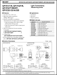 GP1F31R Datasheet