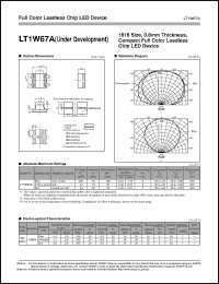 LT1W67A Datasheet