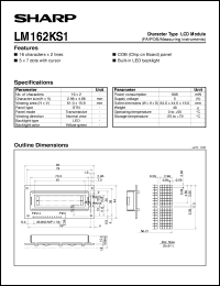 LM162KS1 Datasheet