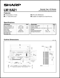 LM16A21 Datasheet