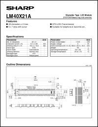 LM40X21A Datasheet