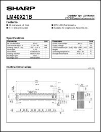 LM40X21B Datasheet