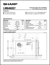 LM64K837 Datasheet