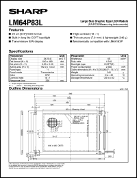 LM64P83L Datasheet