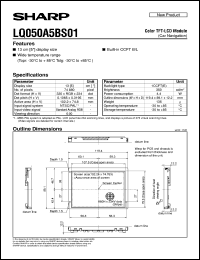 LQ050A5BS01 Datasheet